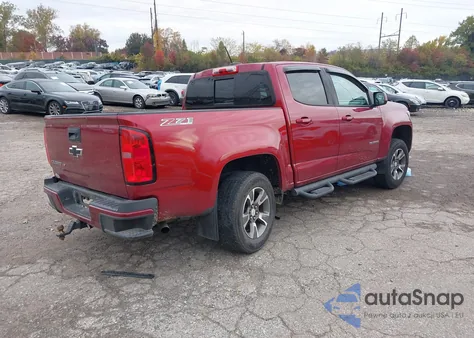 2017 Chevrolet Colorado Z71 from USA, damaged, VIN 1GCGTDEN2H1268619